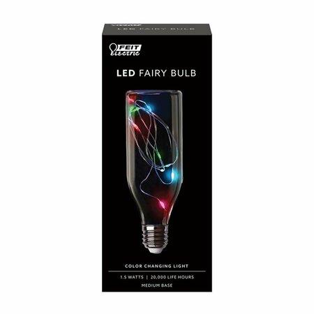 CLING 1 watt 60 Lumen Fairy Bottle LED Bulb Multi Color CL3325758